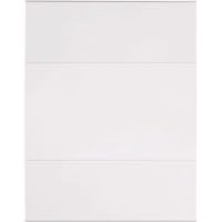 1 Each - 8.50" Holding Width x 11" Holding Height - Rectangular Shape - Acrylic - Clear-49206-Office Supplies
