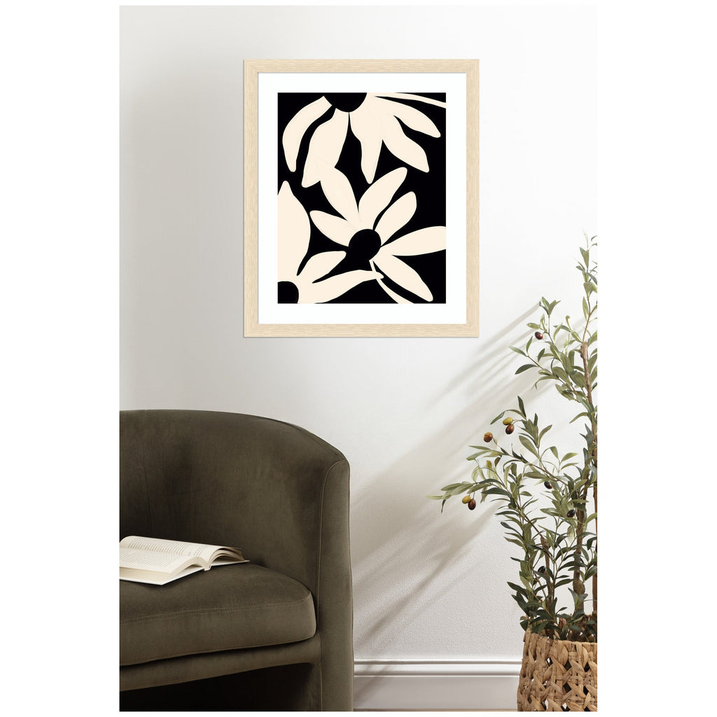 Framed Art Minimal Blooms by Alicia Bock