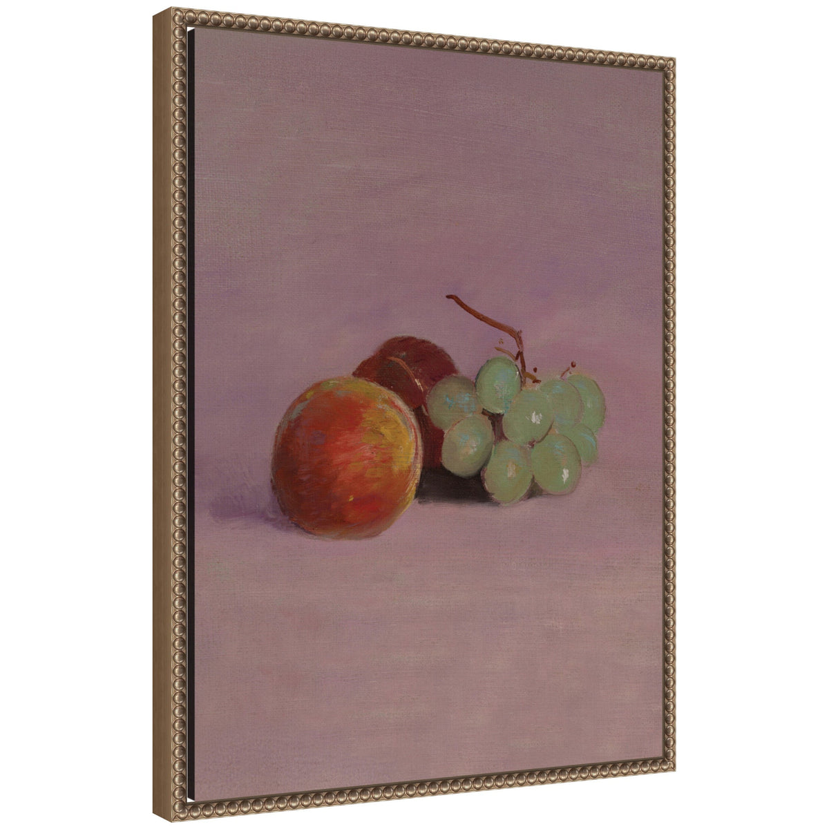 Still Life with Fruit 1905 Odilion Redon Vertical by Nostalgia Prints Framed Canvas Wall Art Print