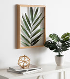 Blake Botanical 5F Framed Printed Glass by Amy Peterson