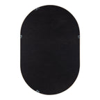 Hutton Wood Framed Capsule Mirror