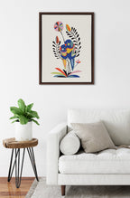 Sylvie Rainbow Lorikeet Framed Canvas by Rachel Lee of My Dream Wall