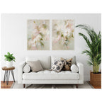 Bloom No. 1 & No. 2 2 Piece Framed Canvas Wall Art Set by Amy Lighthall