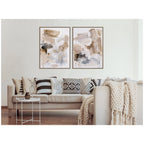 Earth Form No. 1 & No. 2 2 Piece Framed Canvas Wall Art Set by Amy Lighthall