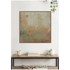 Sage Horizon No. 2 by Amy Lighthall Framed Canvas Wall Art Print