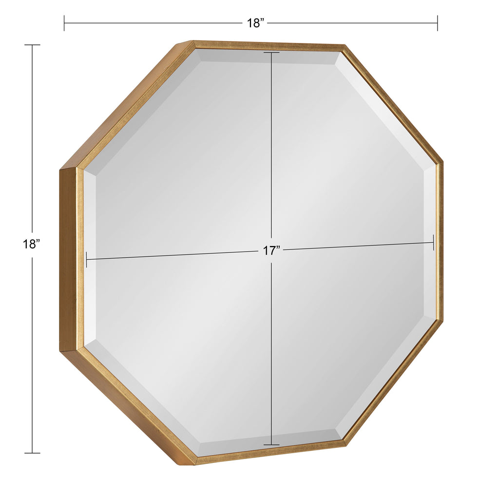 Rhodes Framed Octagon Wall Mirror