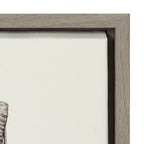 Sylvie Ram Framed Canvas by Ron Dunn