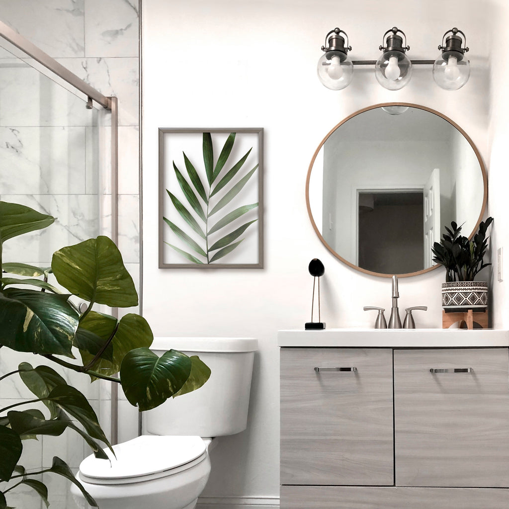 Blake Botanical 5F Framed Printed Glass by Amy Peterson