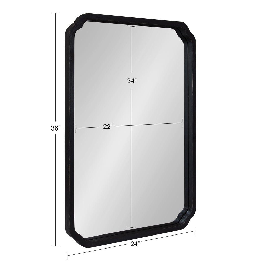 Marston Wood Framed Wall Mirror