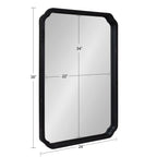 Marston Wood Framed Wall Mirror