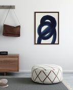Sylvie Japandi 18 Framed Canvas by Rocket Jack