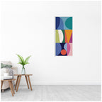 Abstract 02 Panel 2 by Rachel Lee Framed Canvas Wall Art Print