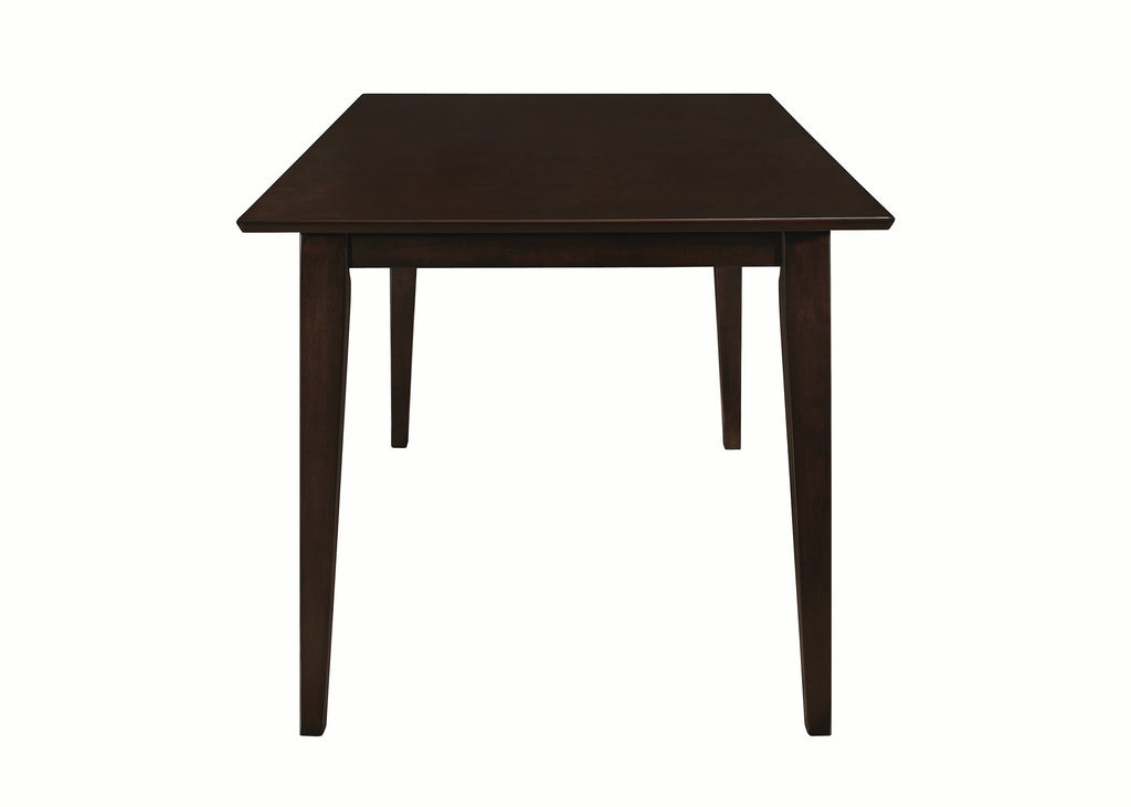Coaster Cappuccino Rectangular Dining Table