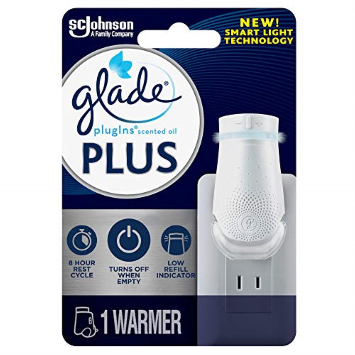 1024125 Air Frsnr Oil Warmr Hldr Glade Plugins None Scent Air Freshener Oil Warmer 1 Oz Liquid (Pack Of 5)