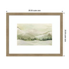 AQ Winter Landscape No. 3 by Annie Quigley Framed Wall Art Print