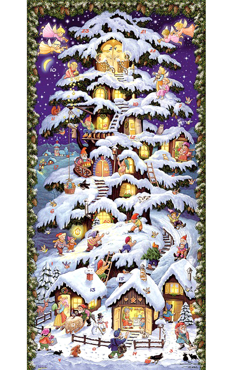 Adventangel/Elf Tree Each