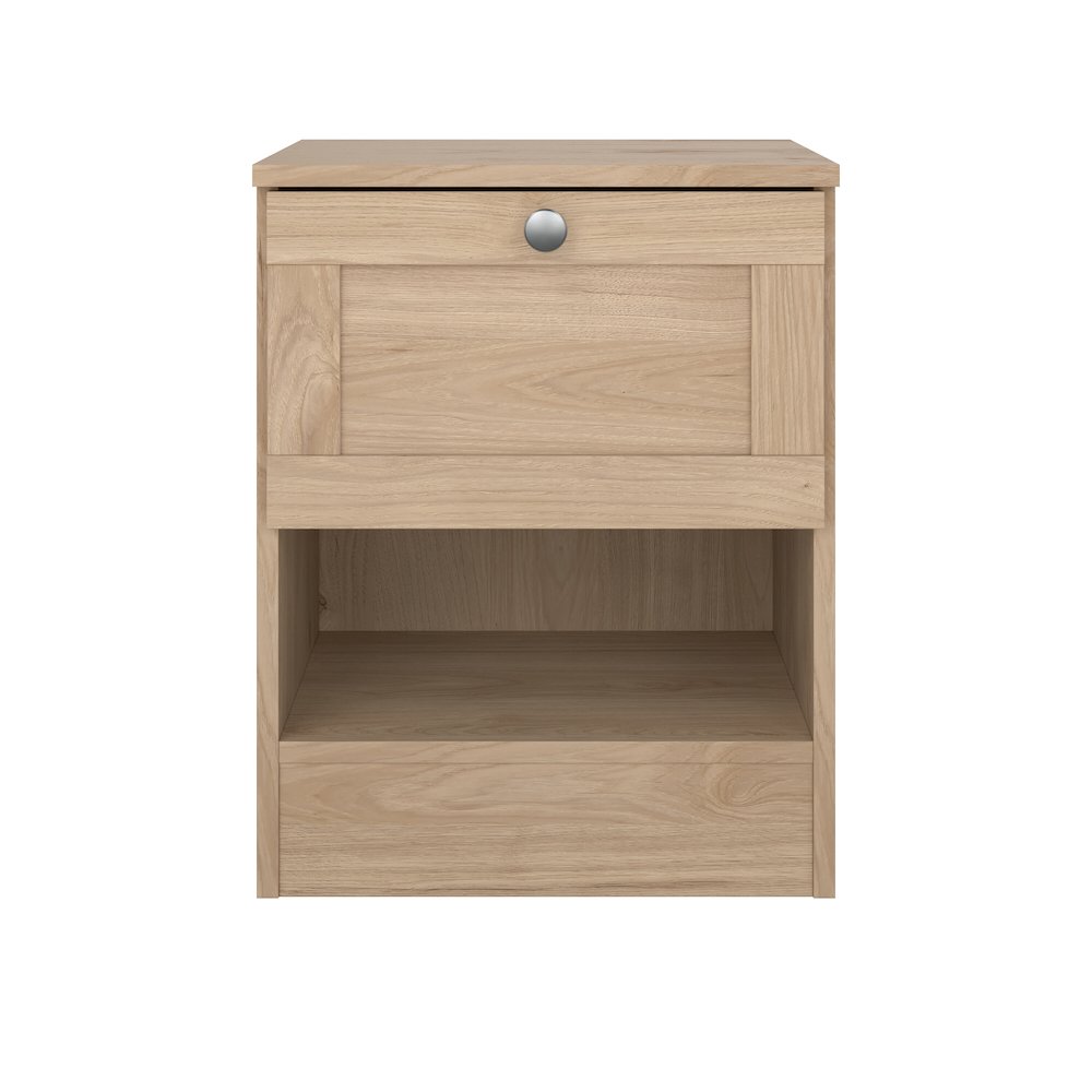 Billund 1 Drawer Nightstand, Jackson Hickory