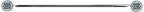 Grohe 40802001 Essentials Metal 7.28-In. Double Towel-Rail, 26.182 X 4.725 X 2.363, Starlight Chrome