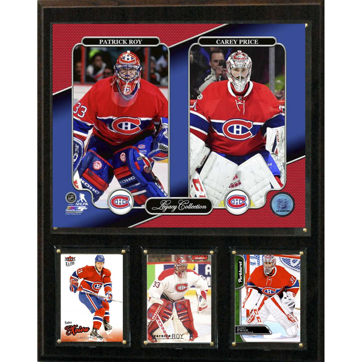 Nhl 12 Inch X15 Inch  Priceroy Montreal Canadiens Legacy Collection Plaque