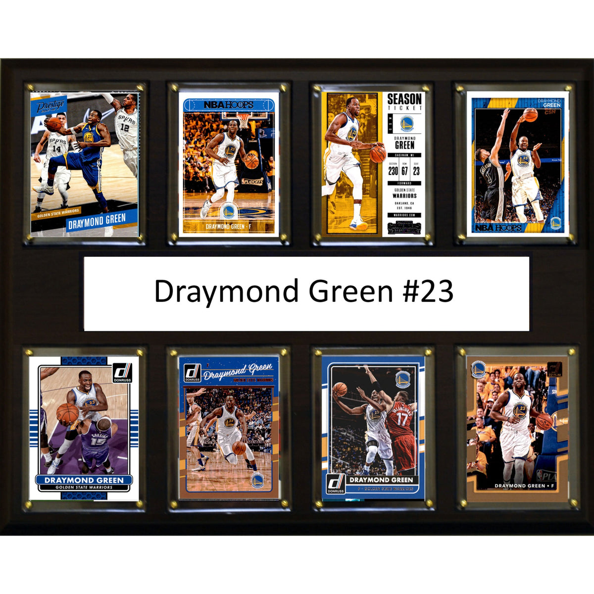 Nba 12 Inch X15 Inch  Draymond Green Golden State Warriors 8Card Plaque