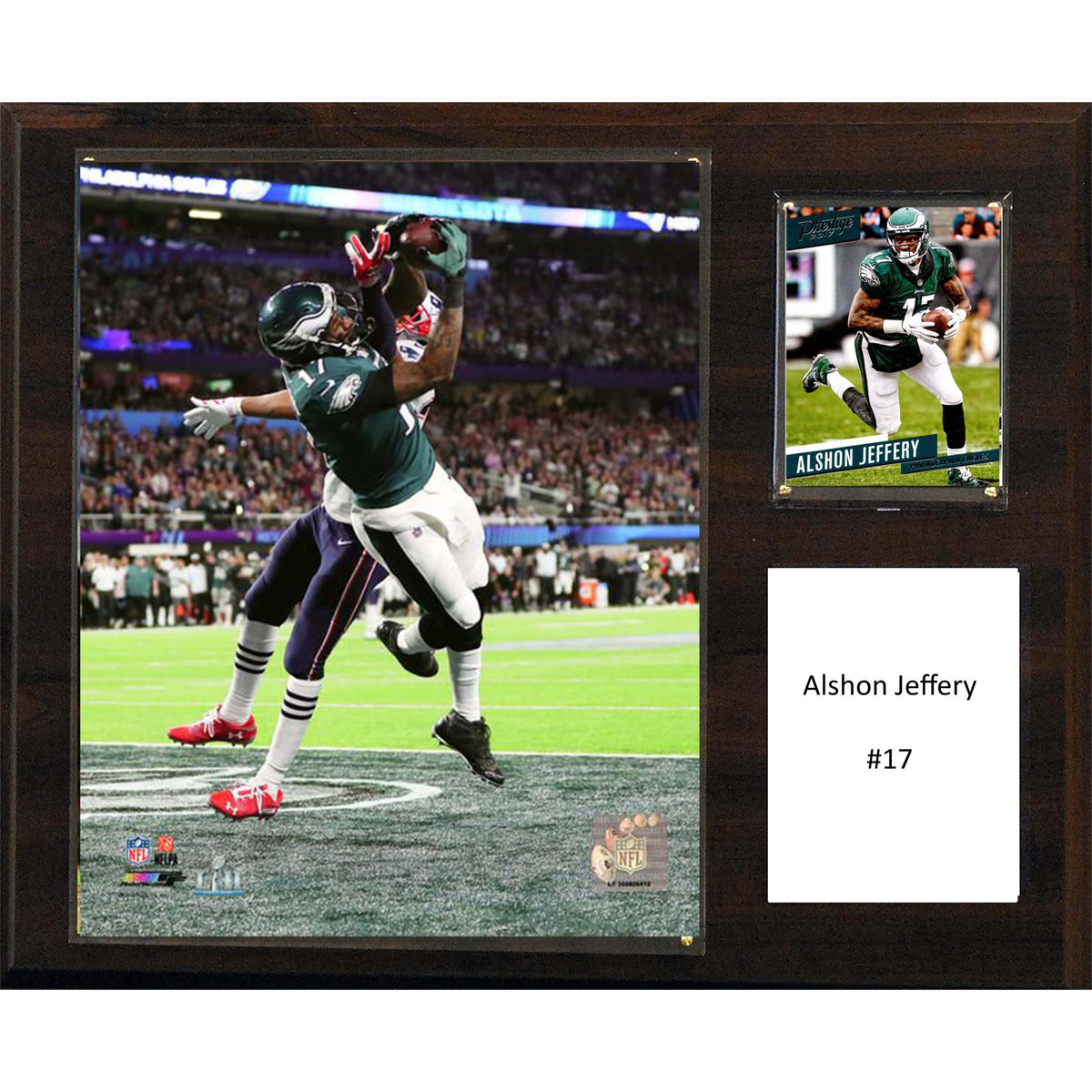 Nfl 12 Inch X15 Inch  Alshon Jeffery Philadelphia Eagles Player Plaque