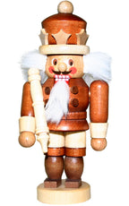 Alexander Taron Importer 13-0500 Christian Ulbricht Mini Nutcracker-King-4.25" H X 2" W X 1.5" D, 4", Brown
