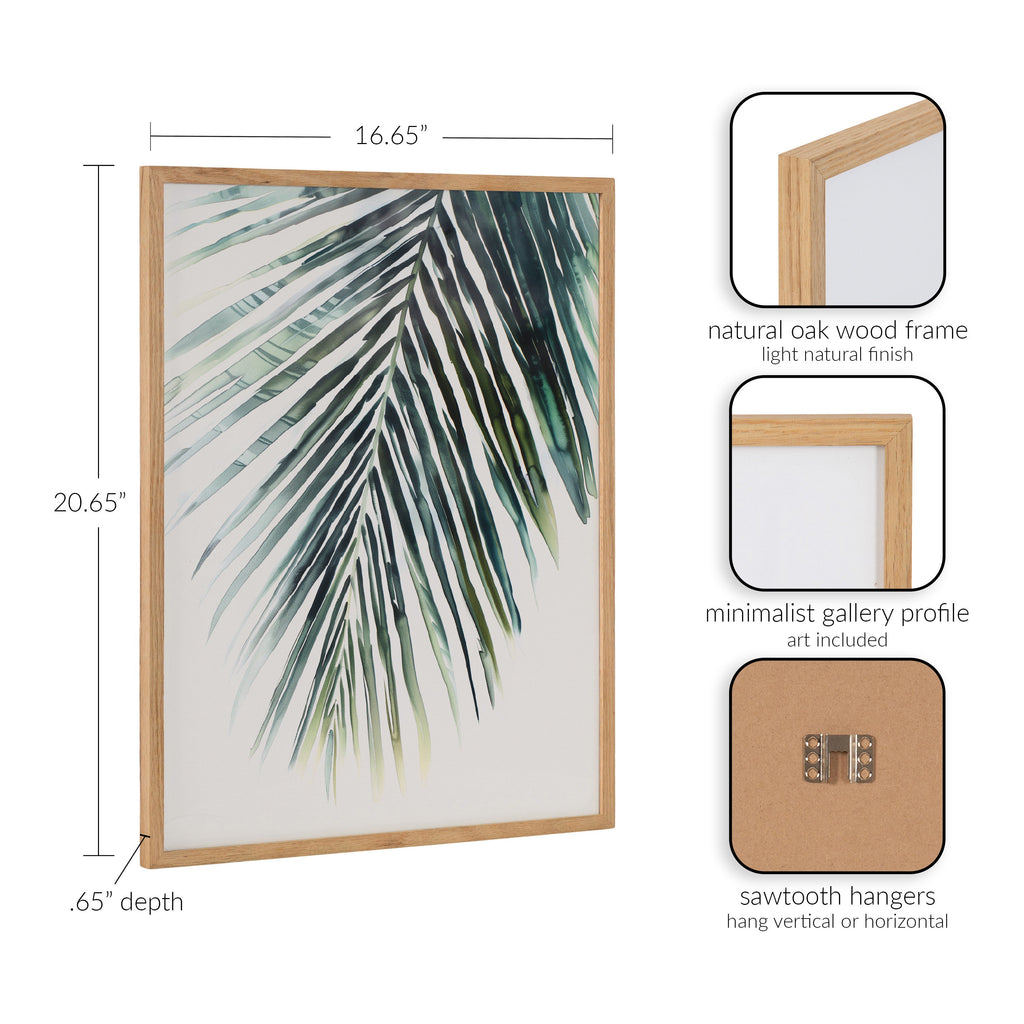 Gallery Tropical Modern Botanical Palm Print by The Creative Bunch Studio