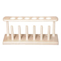 GSC Test Tube Rack, Holds 6 Tubes, Polyethylene, White