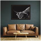 Scottish Highland No. 6 by Crystal Lynn Collins Framed Wall Art Print