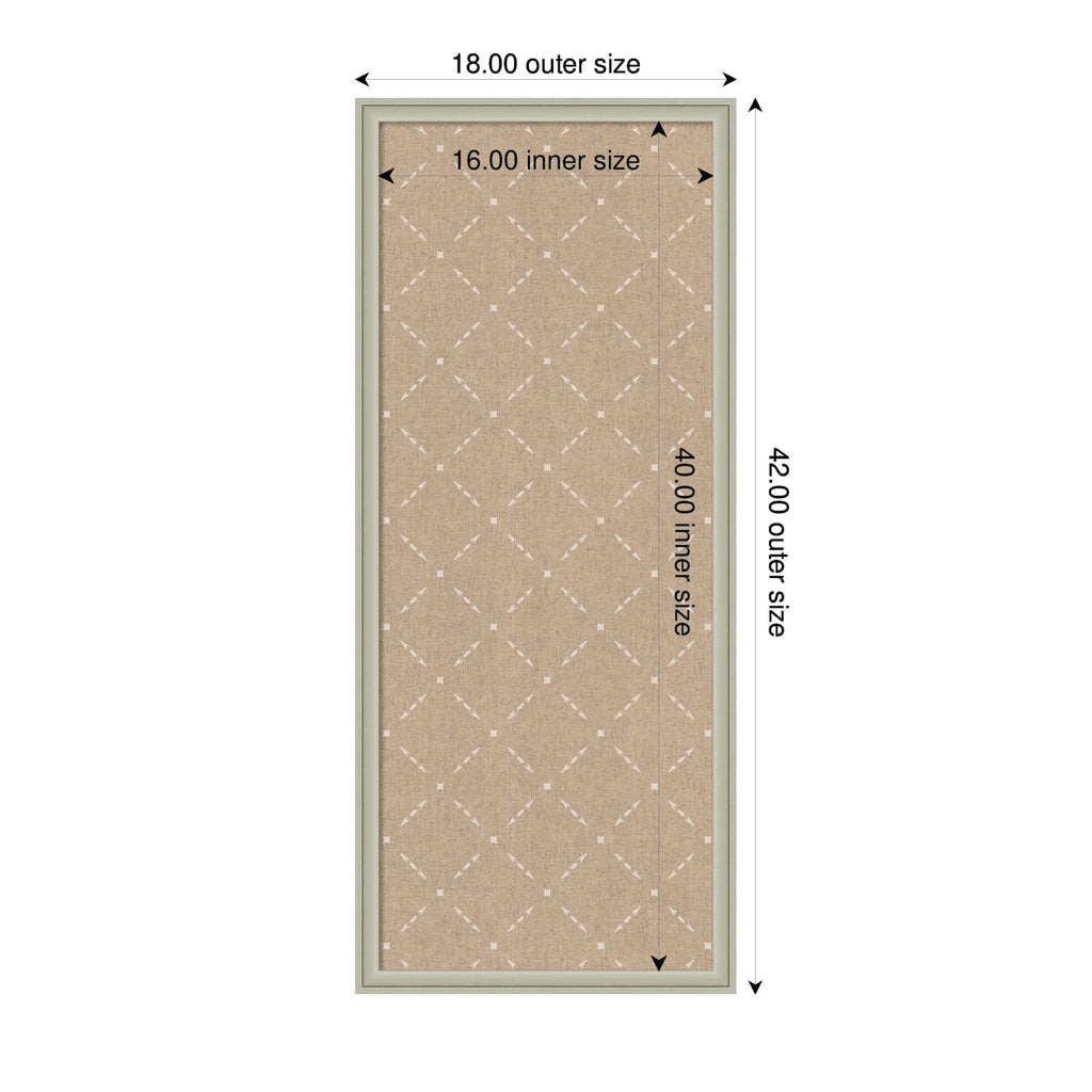 Pinboard Beige Lattice Pattern