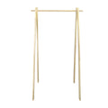 Solid Wood No Tool Assembly Collapsible Aesthetic Clothing Garment Rack