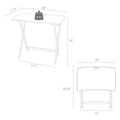 Arizona Folding Table with Solid Hardwood, Natural