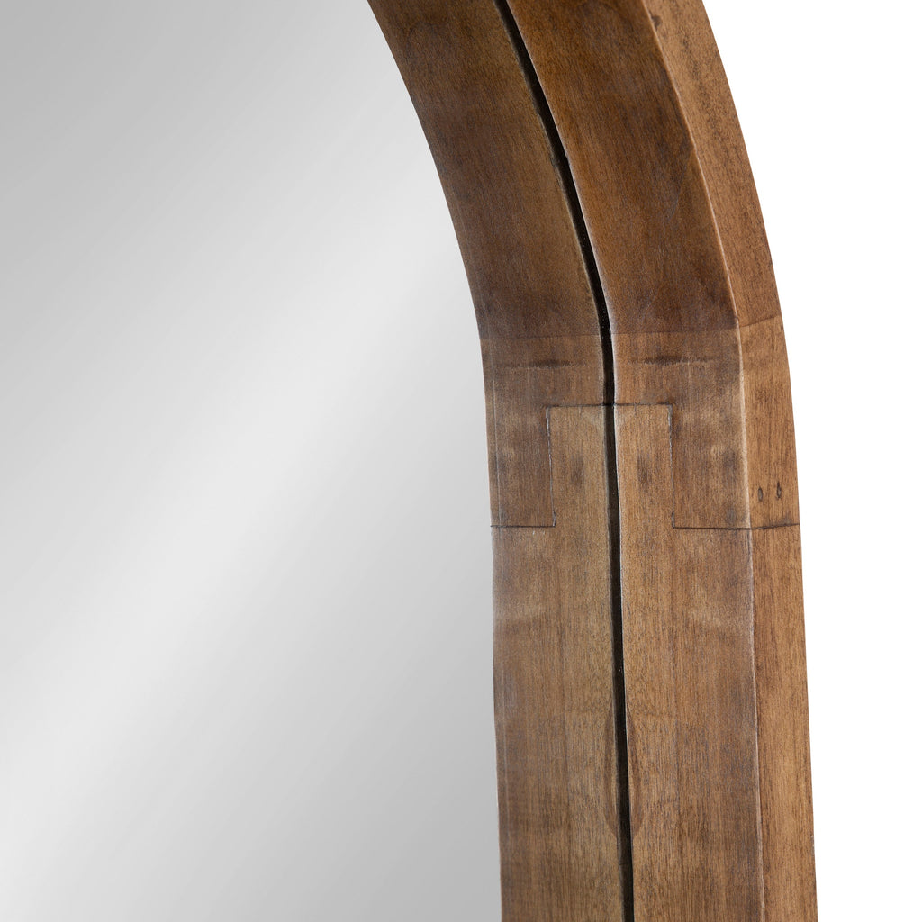 Hutton Wood Framed Arch Mirror