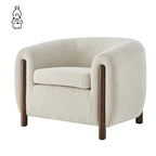 New Pacific Direct Cordelia Accent Chair, Palladian Beige