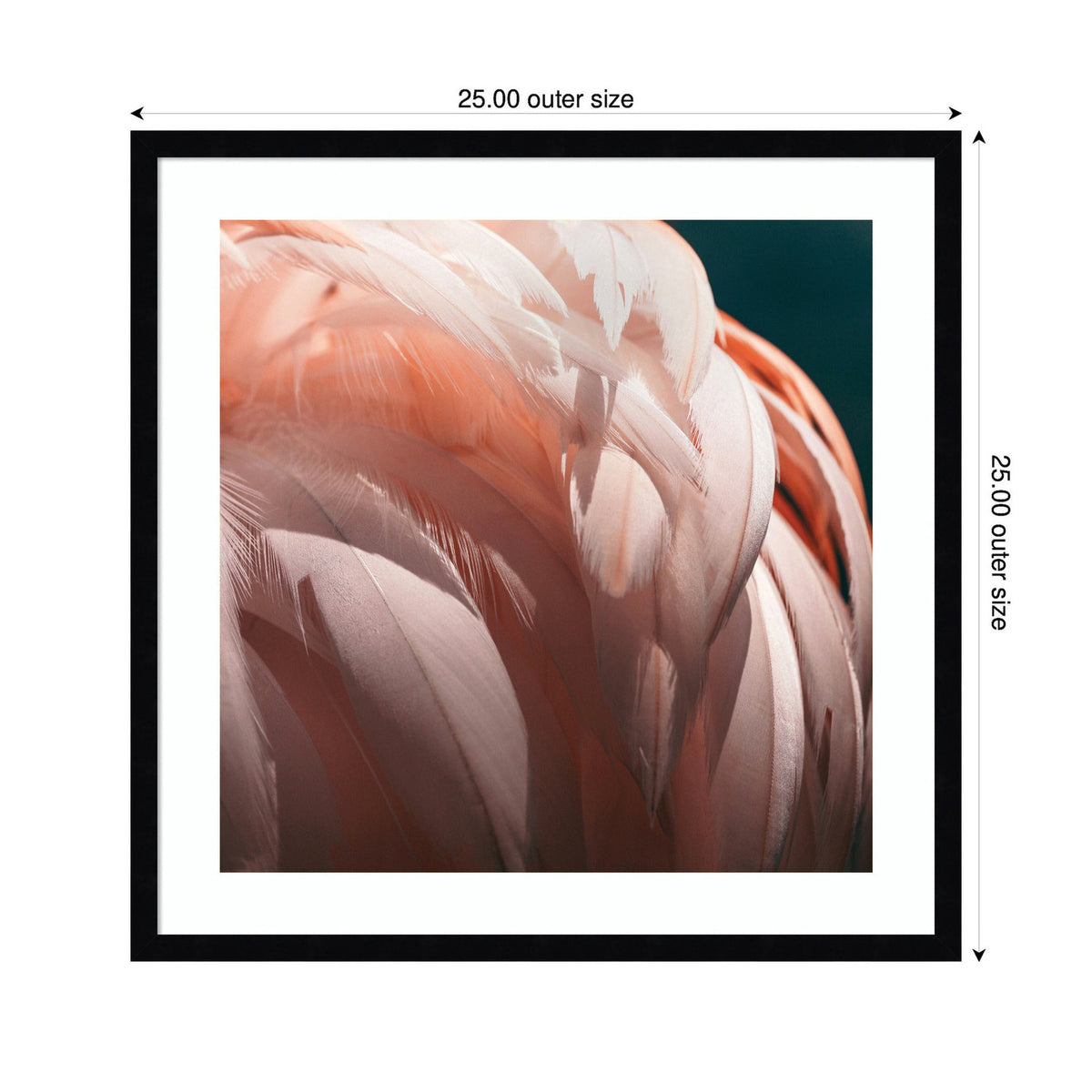 Flamingo No. 2 by Alicia Bock Framed Wall Art Print
