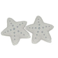 Anne Home - Set Of 2 White Star-Shaped Pillows