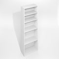 Jaya Simply Home Adjustable Shelf Bookcase, 5Tier, Plain White