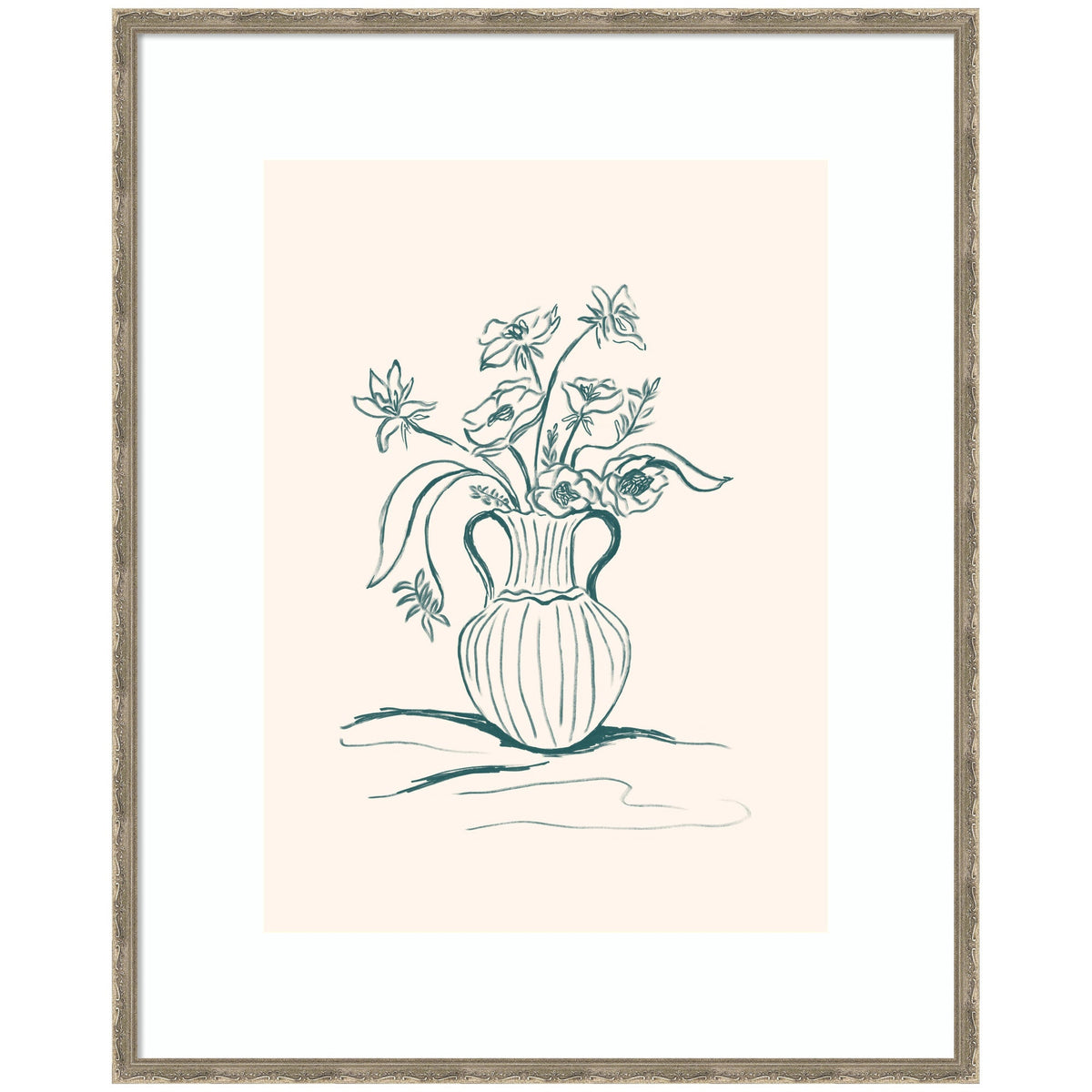 Framed Art Garden Floral by Kate Aurelia Holloway