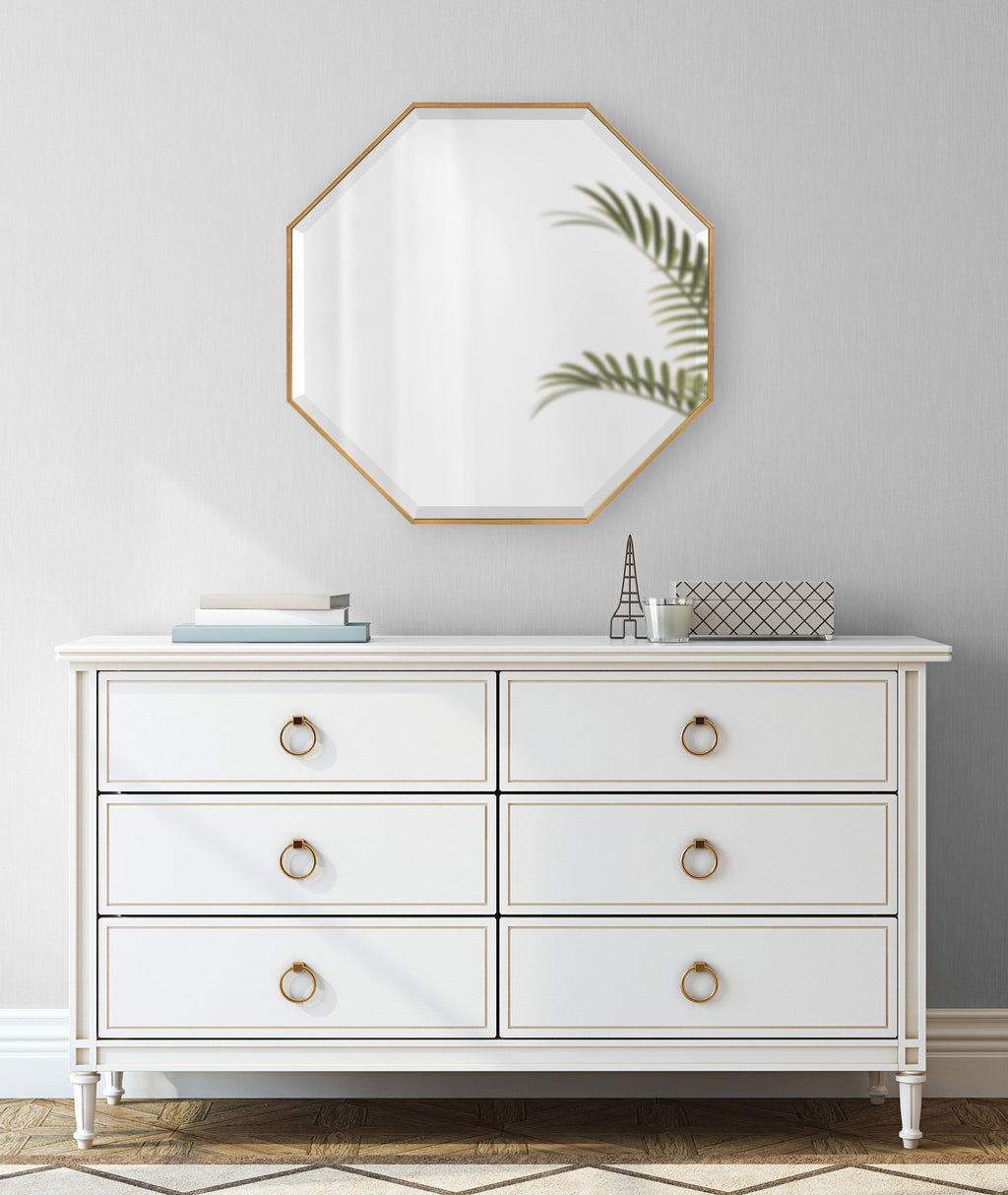 Rhodes Framed Octagon Wall Mirror