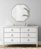 Rhodes Framed Octagon Wall Mirror
