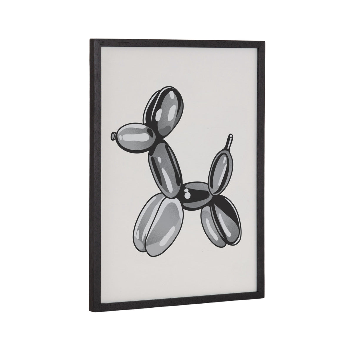 Gallery Black Bubble Balloon Dog Animal Print by The Creative Bunch Studio