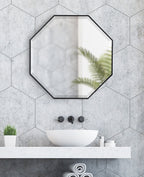 Rhodes Framed Octagon Wall Mirror
