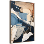Abstract Fluid Movement by The Creative Bunch Studio Framed Canvas Wall Art Print