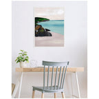 Sylvie Seascape Framed Canvas by Nikita Jariwala