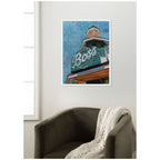 The Boss by Krista V. Allenstein Framed Canvas Wall Art Print