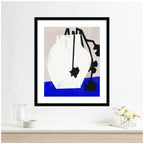 Abstract Blossoms by Little Dean Framed Wall Art Print