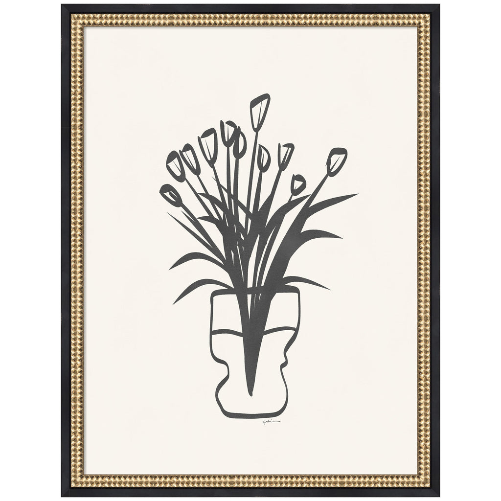 Tulips by Gabrielly Guedes Framed Wall Art Print