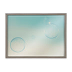 Blake Bubble Rectangle II Framed Printed Glass by Laura Evans