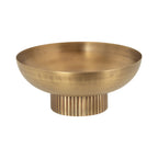 Rooks Ribbed Metal Bowl