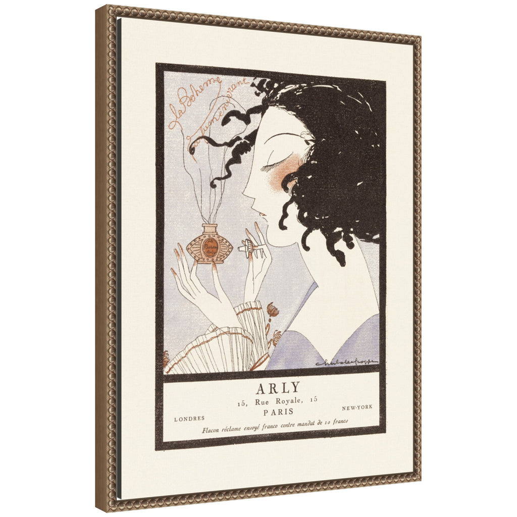Arly 1921 Alexandre Jacovleff by Nostalgia Prints Framed Canvas Wall Art Print
